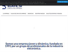 Tablet Screenshot of elatesa.com